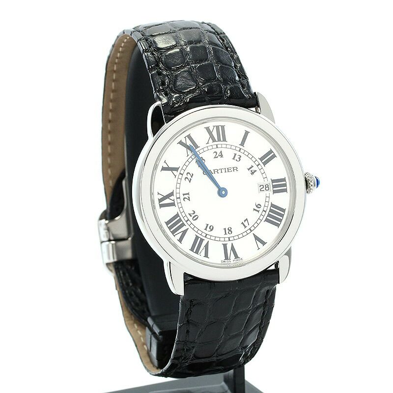 【中古】CARTIER  RONDE SOLO DE CARTIER WATCH LM / RONDE SOLO LM   <br>カルティエ ロンドソロ ドゥ カルティエ 36MM <br>W6700255