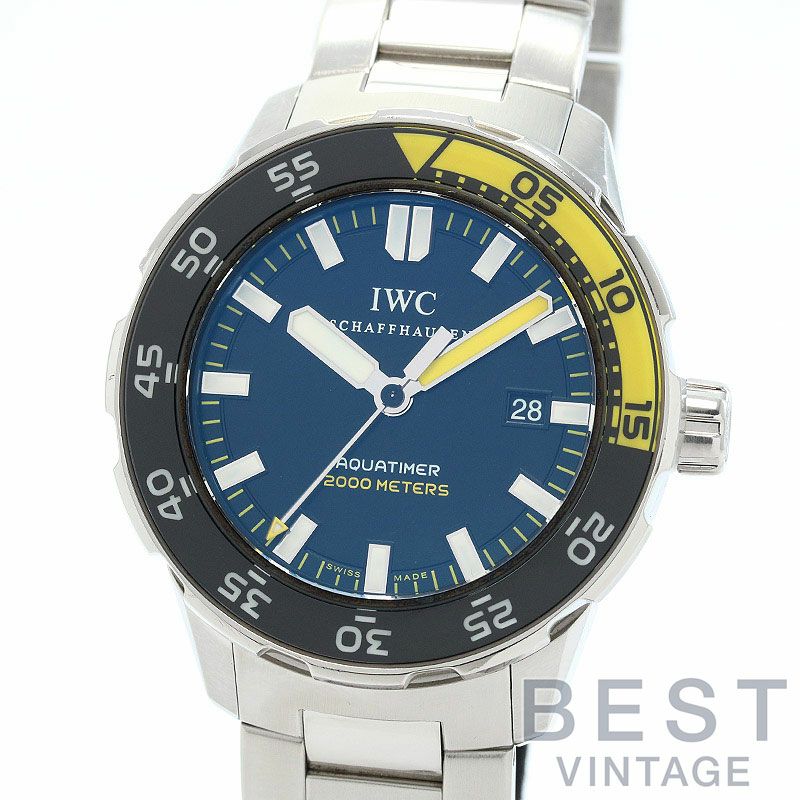 【中古】IWC  AQUATIMER AUTOMATIC 2000  <br>アイ・ダブリュー・シー アクアタイマー オートマチック 2000 <br>IW356801