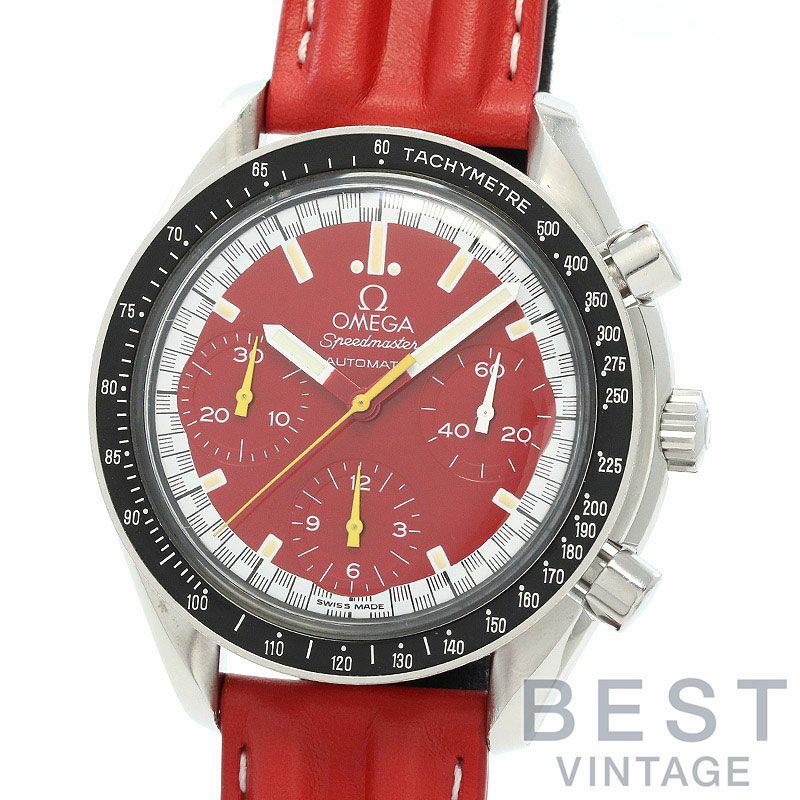 中古】OMEGA SPEEDMASTER RACING MICHAEL SCHUMACHER オメガ スピードマスター レーシング ミハエルシューマッハ  3810.61.41｜ヴィンテージブランド｜時計・腕時計の通販サイトBEST ISHIDA（正規・中古販売店）