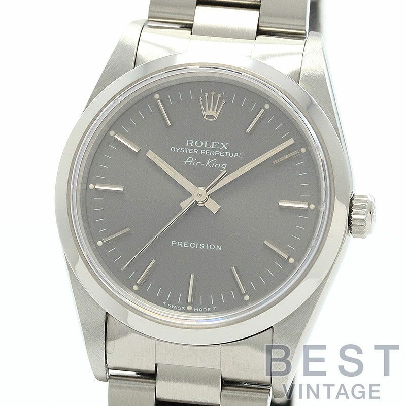 売切価格 ROLEX エアキング 14000 オイスターパーペチュアル ROLEX【1995-96年製】オイスター パーペチュアル エアキング Ref.14000