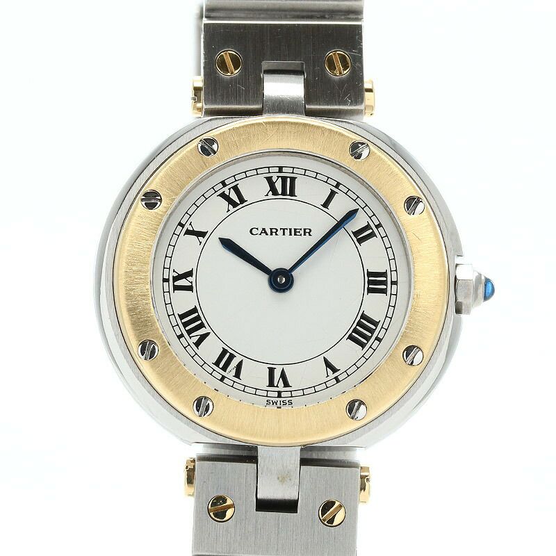 上品スタイル SANTOS 中古】CARTIER VENDOME サントス カルティエ WATCH サントスドゥカルティエ