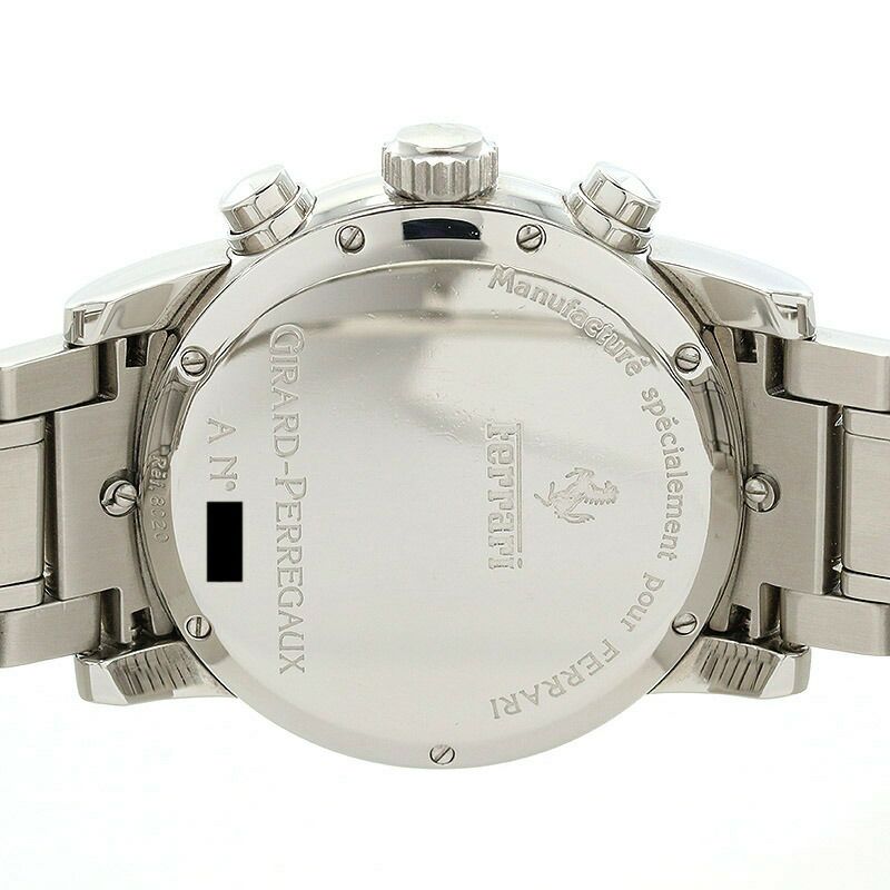 中古】GIRARD-PERREGAUX FERRARI CHRONOGRAPH DATE ジラール・ペルゴ フェラーリ クロノグラフ デイト  80200.1.11.9419 (8020)｜ヴィンテージブランド｜時計・腕時計の通販サイトBEST ISHIDA（正規・中古販売店）