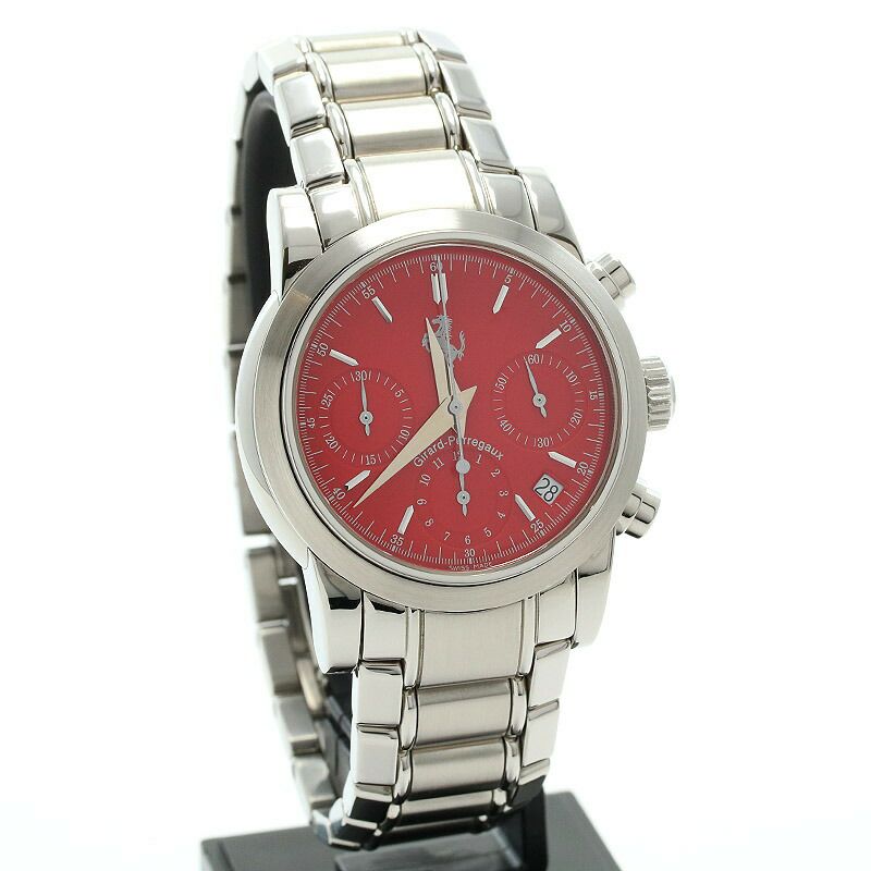 中古】GIRARD-PERREGAUX FERRARI CHRONOGRAPH DATE ジラール・ペルゴ 