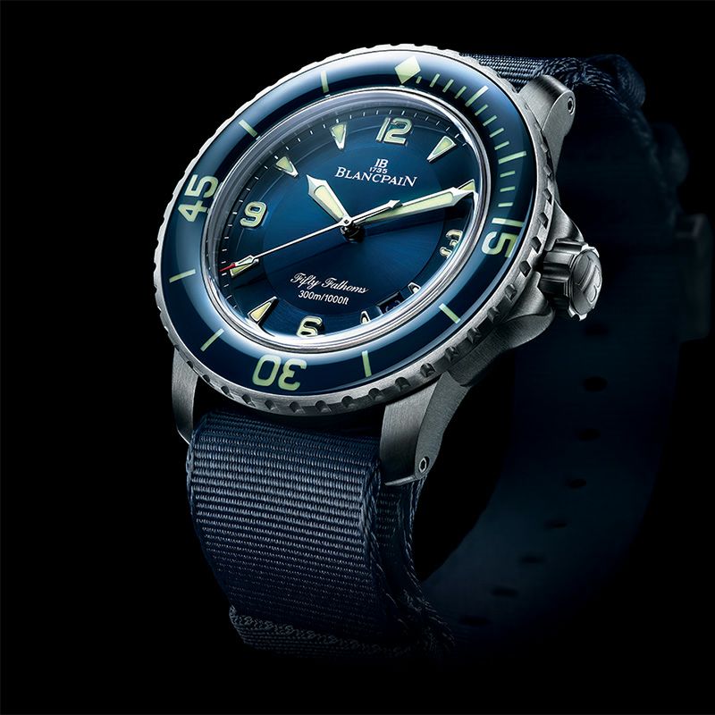 BLANCPAIN FIFTY FATHOMS AUTOMATIQUE <br>ブランパン フィフティ ファゾムス オートマティック <br>5015-12B40-NAOA