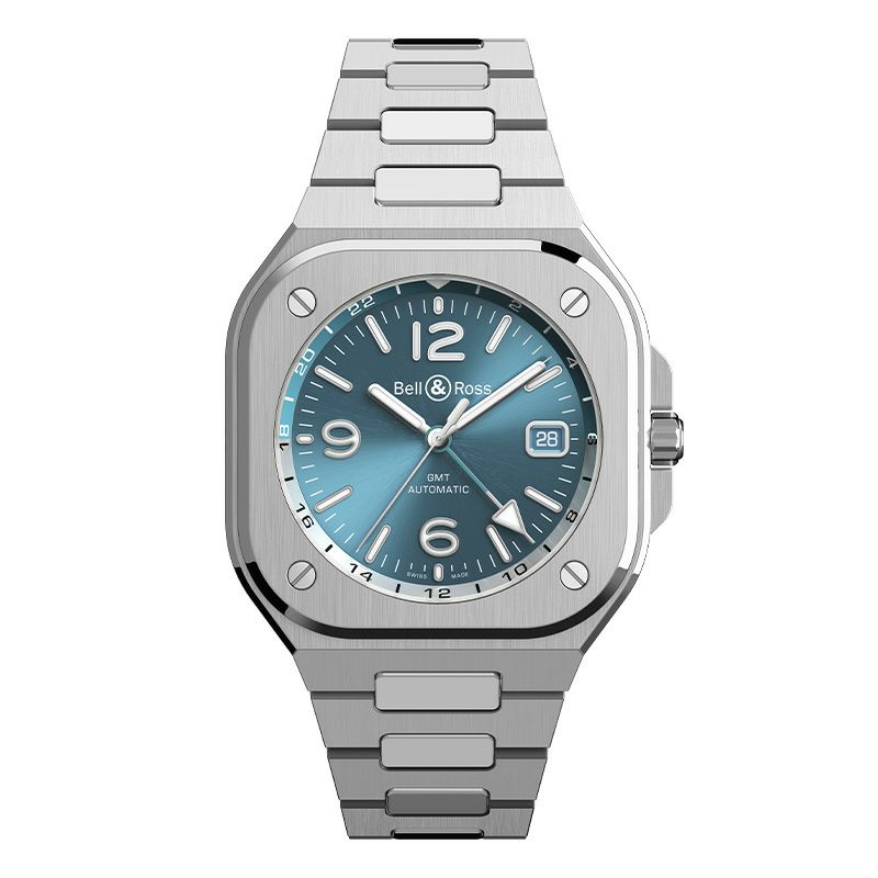 Bell ＆ Ross BR 05 GMT SKY BLUE <br>ベル＆ロス BR 05 GMT スカイブルー <br>BR05G-PB-ST/SST
