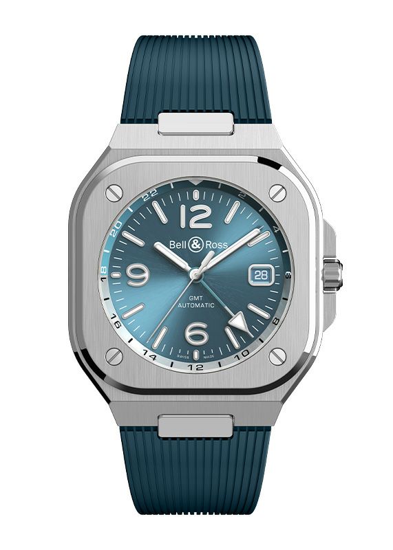 Bell ＆ Ross BR 05 GMT SKY BLUE ベル＆ロス BR 05 GMT スカイブルー BR05G -PB-ST/SRB｜正規取り扱いブランド｜時計・腕時計の通販サイトBEST ISHIDA（正規・中古販売店）