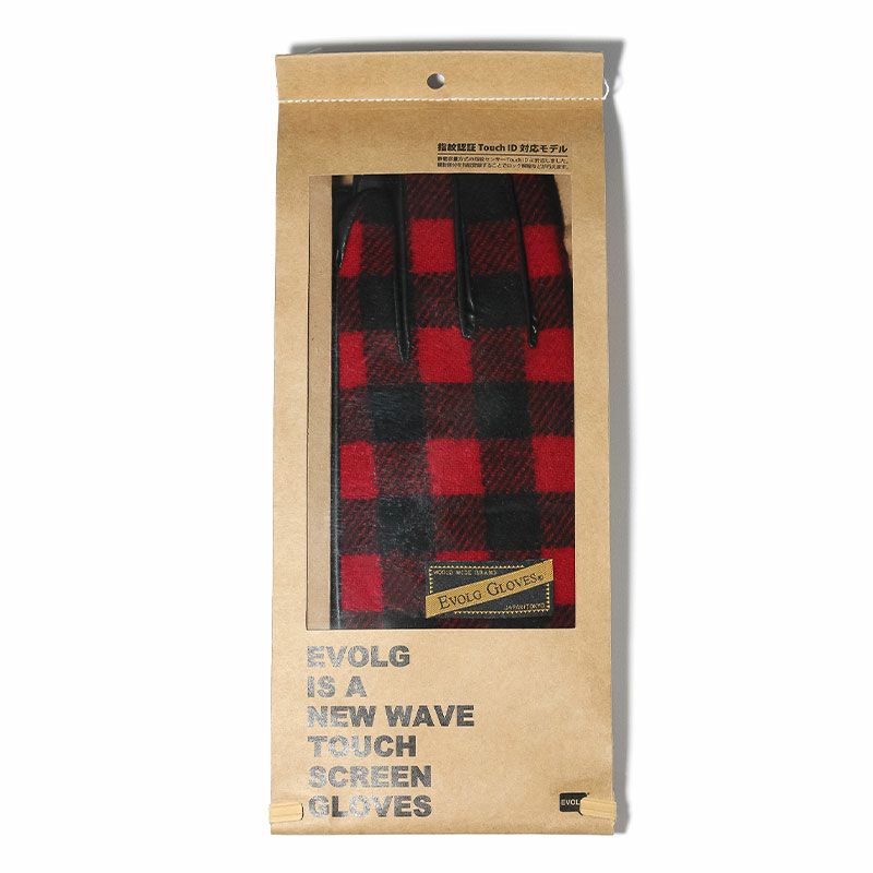 EVOLG FANG RED GLOVE LET2704 Lsize <br>エヴォログ ファング レッド グローブ LET2704 Lサイズ <br>LET2704-RED