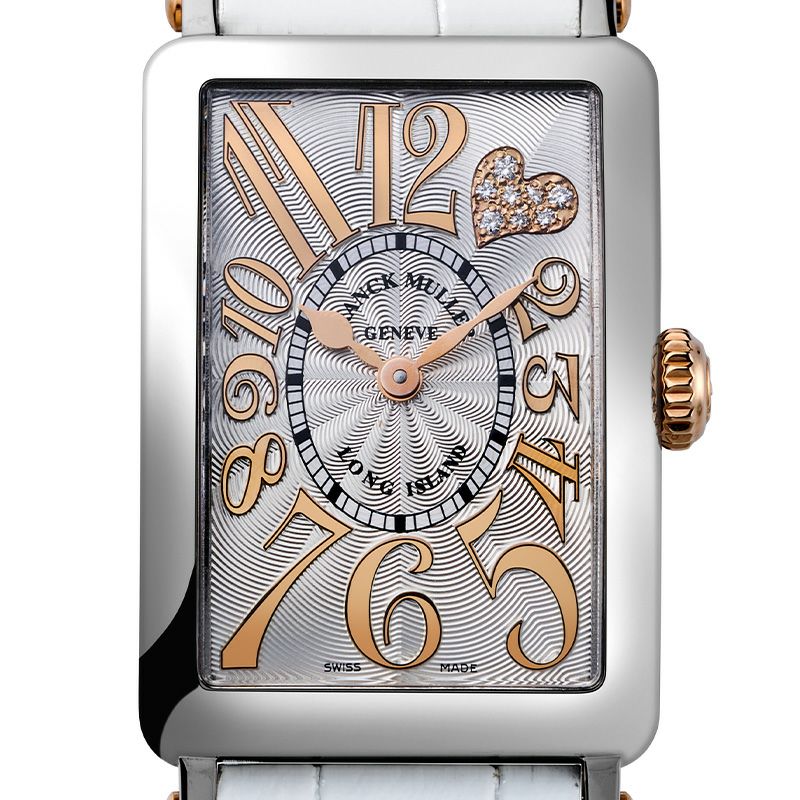 定価200万円FrancMullerロングアイランド限定レリーフ文字ダイヤモンド