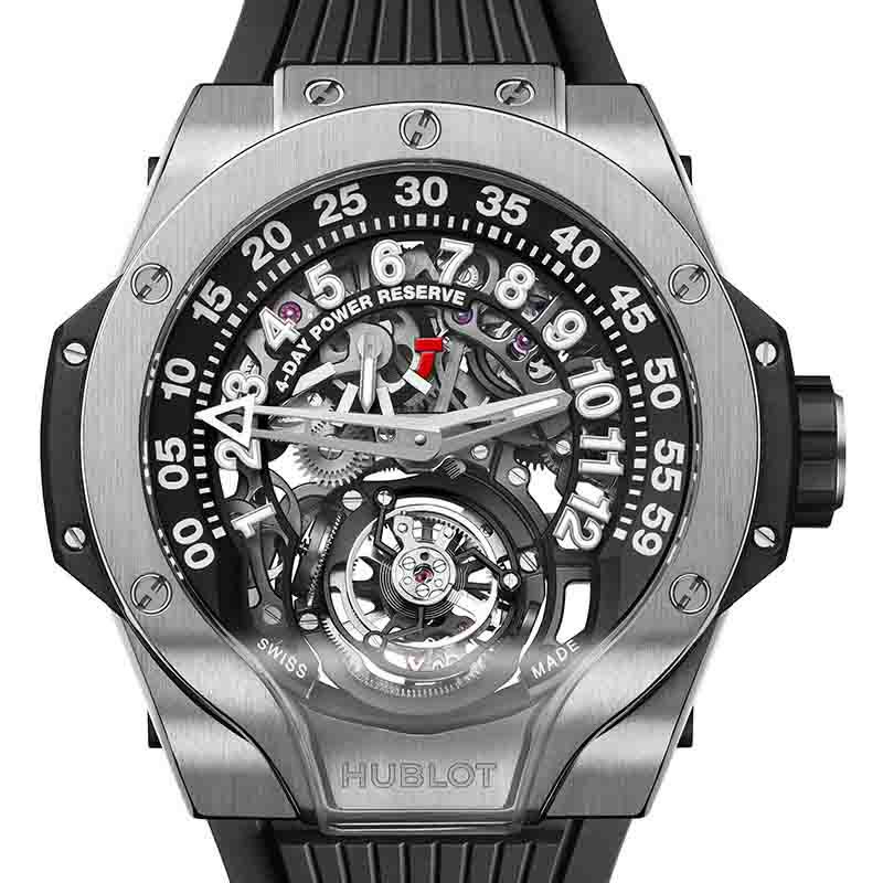 HUBLOT MP-13 TOURBILLON BI-AXIS RETROGRADE ウブロ MP-13 トゥール ...