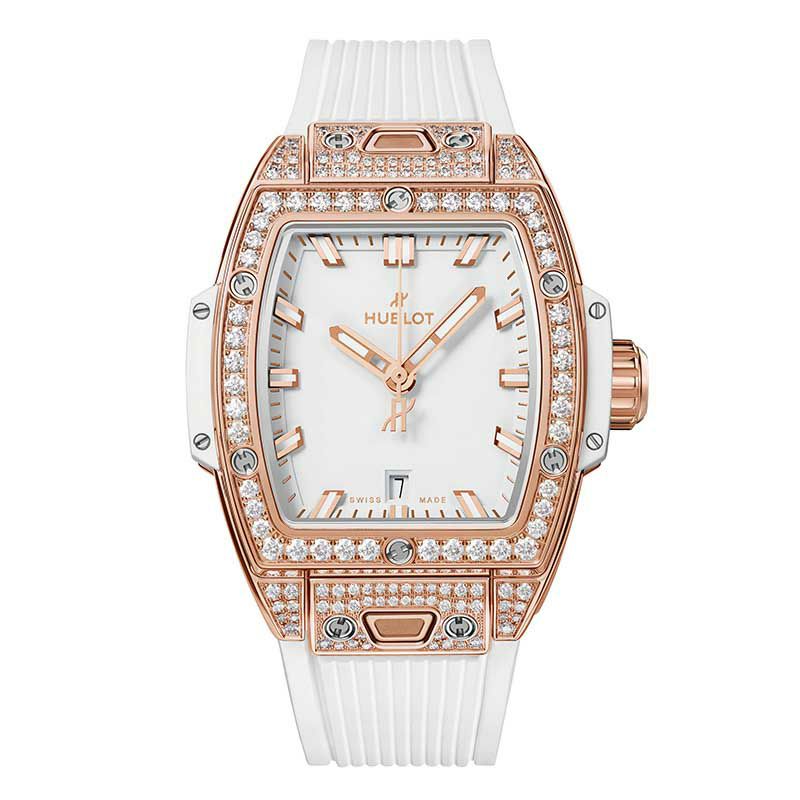 HUBLOT SPIRIT OF BIG BANG KING GOLD WHITE PAV&Eacute; <br>ウブロ スピリット オブ ビッグ・バン キングゴールド ホワイト パヴェ <br>682.OE.2080.RW.1604