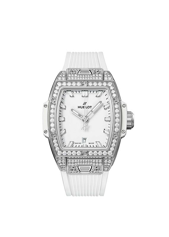 HUBLOT SPIRIT OF BIG BANG STEEL WHITE PAV&Eacute; <br>ウブロ スピリット オブ ビッグ・バン スチール ホワイト パヴェ <br>682.SE.2010.RW.1604