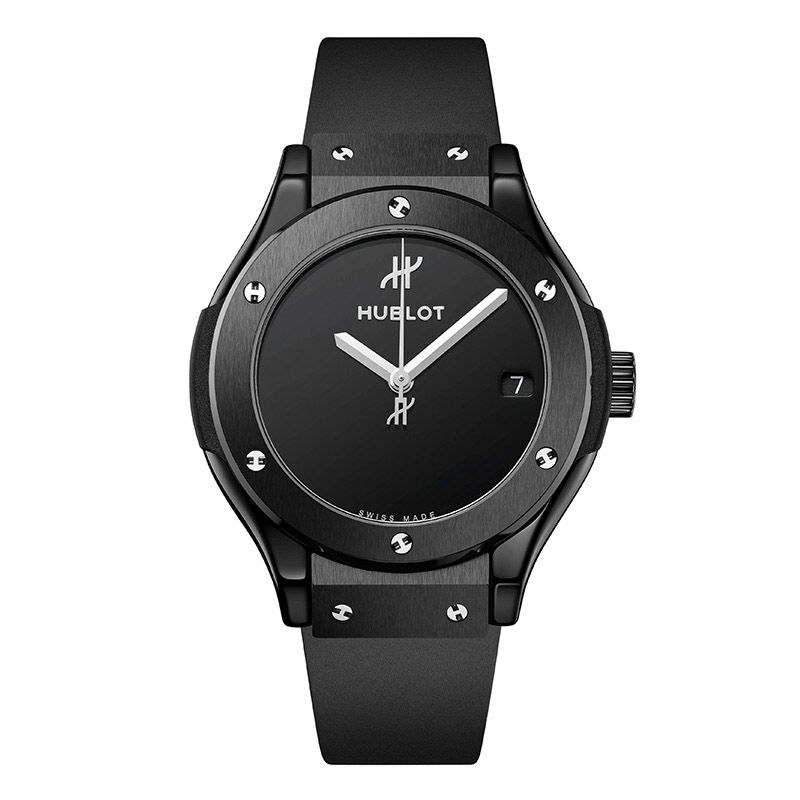 HUBLOT(ウブロ) ブラックケース　新品未使用 HUBLOT SQUARE BANG UNICO BLACK MAGIC ウブロ スクエア・バン