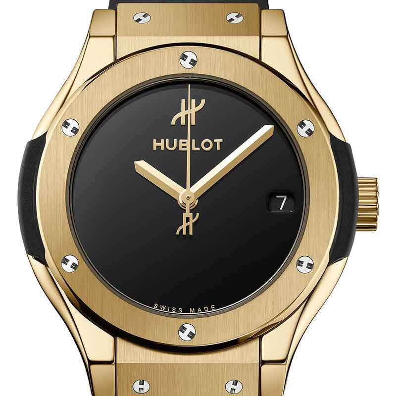 HUBLOT CLASSIC FUSION ORIGINAL YELLOW GOLD <br>ウブロ クラシック・フュージョン オリジナル イエローゴールド <br>581.VX.1230.RX.MDM
