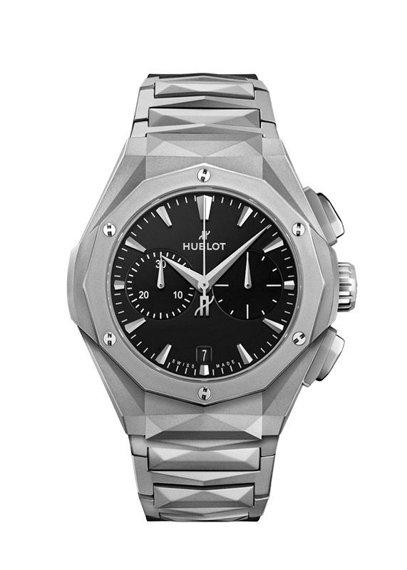 HUBLOT CLASSIC FUSION CHRONOGRAPH ORLINSKI FULL TITANIUM <br>ウブロ クラシック・フュージョン クロノグラフ オーリンスキー フルチタニウム <br>549.NI.1270.NI.ORL23