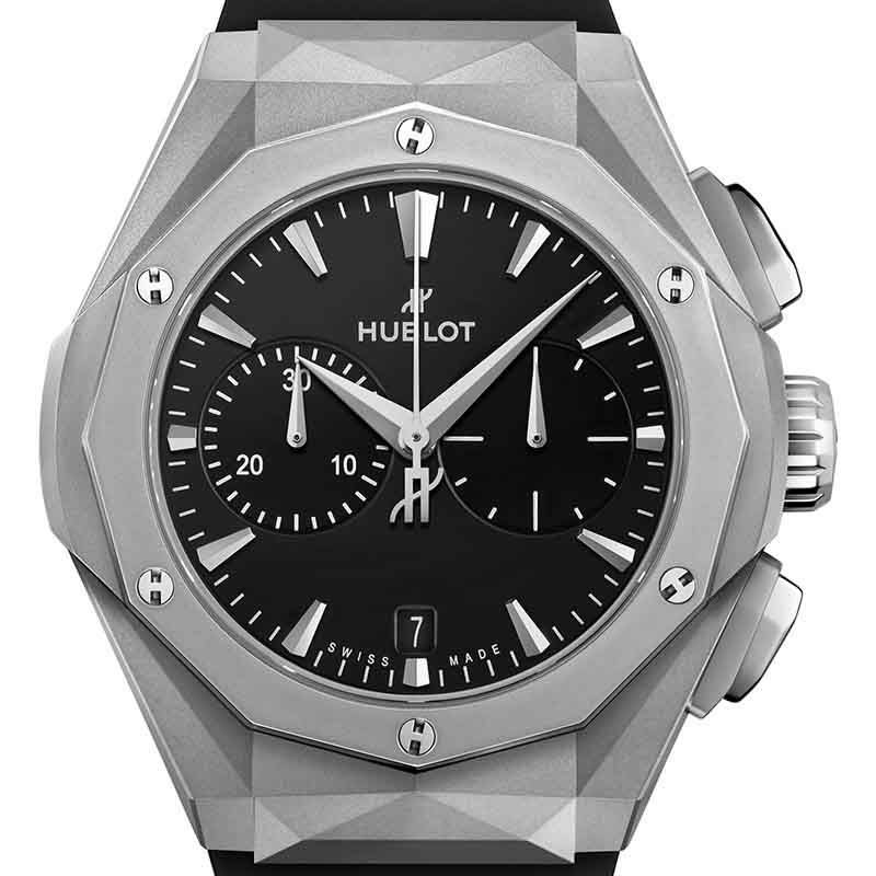 HUBLOT CLASSIC FUSION CHRONOGRAPH ORLINSKI TITANIUM <br>ウブロ クラシック・フュージョン クロノグラフ オーリンスキー チタニウム <br>549.NI.1270.RX.ORL23