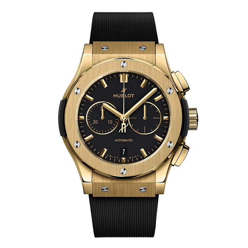 HUBLOT CLASSIC FUSION CHRONOGRAPH YELLOW GOLD ウブロ クラシック  
