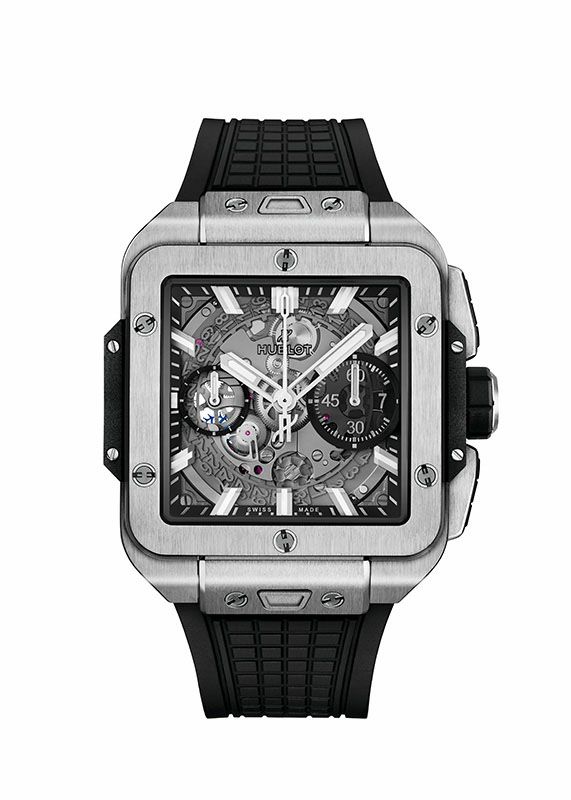 HUBLOT SQUARE BANG UNICO TITANIUM ウブロ スクエア・バン ウニコ