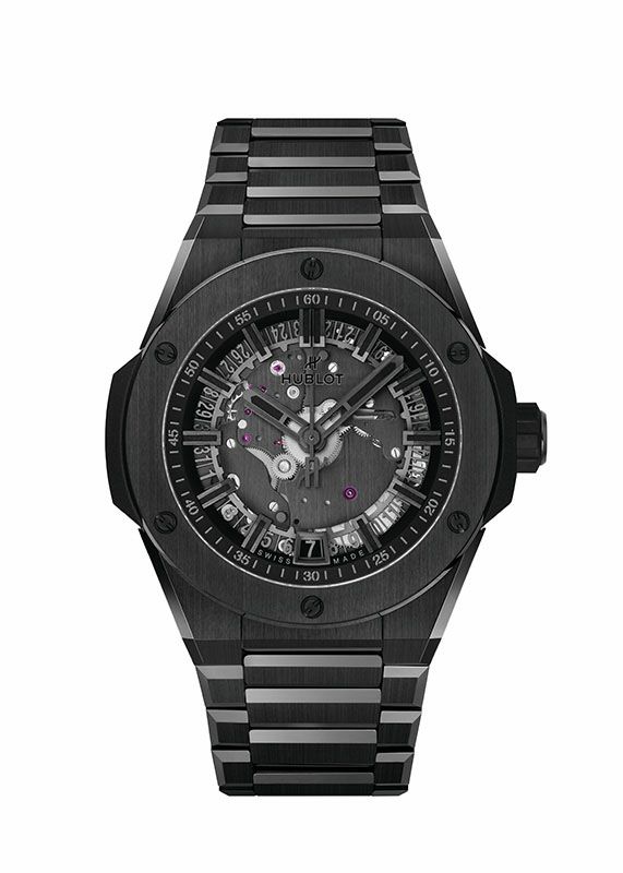 HUBLOT BIG BANG INTEGRATED TIME ONLY ALL BLACK ウブロ ビッグ・バン インテグレーテッド タイムオンリー  オールブラック 456.CX.0140.CX｜正規取り扱いブランド｜時計・腕時計の通販サイトBEST ISHIDA（正規・中古販売店）