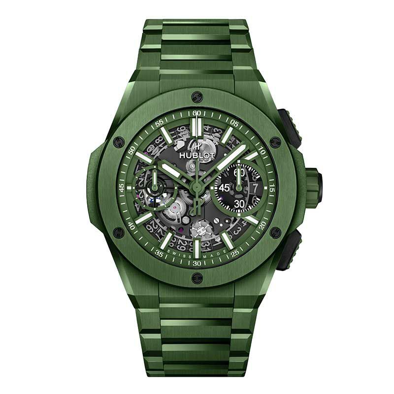 HUBLOT BIG BANG INTEGRATED GREEN CERAMIC ウブロ ビッグ・バン