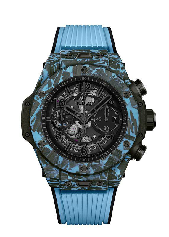 HUBLOT BIG BANG UNICO CARBON SKY BLUE <br>ウブロ ビッグ・バン ウニコ カーボン スカイブルー <br>421.QL.1110.RX.JPN