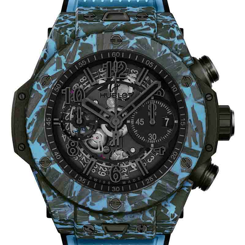 HUBLOT BIG BANG UNICO CARBON SKY BLUE ウブロ ビッグ・バン ウニコ カーボン スカイブルー  421.QL.1110.RX.JPN｜正規取り扱いブランド｜時計・腕時計の通販サイトBEST ISHIDA（正規・中古販売店）