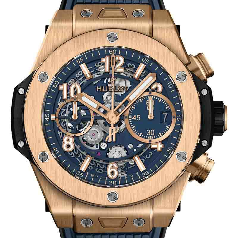 HUBLOT BIG BANG UNICO KING GOLD BLUE ウブロ ビッグ・バン ウニコ 