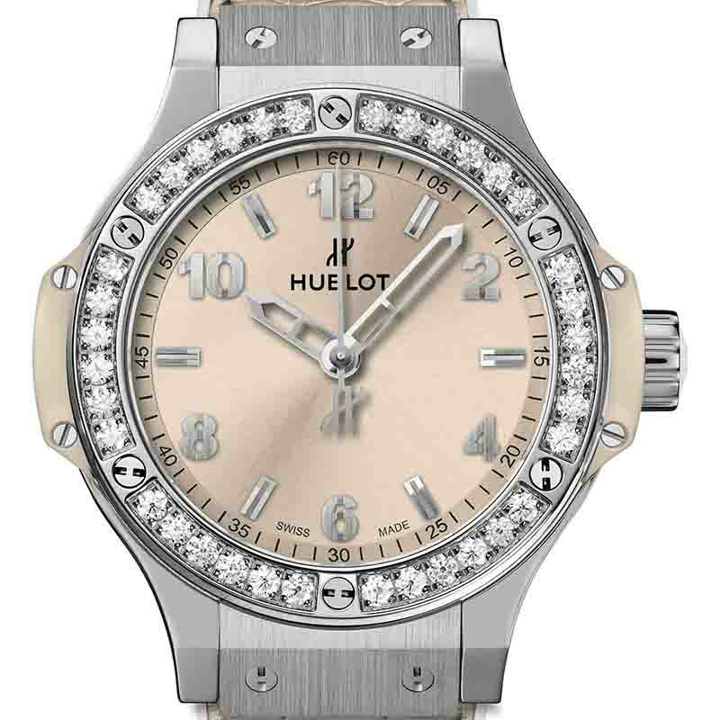 HUBLOT BIG BANG BEIGE DIAMONDS ウブロ ビッグ・バン ベージュ