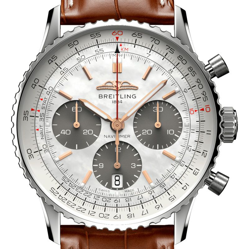 BREITLING NAVITIMER B01 CHRONOGRAPH 41 JAPAN EDITION <br>ブライトリング ナビタイマー B01 クロノグラフ 41 ジャパン・エディション <br>AB0139211A1P1