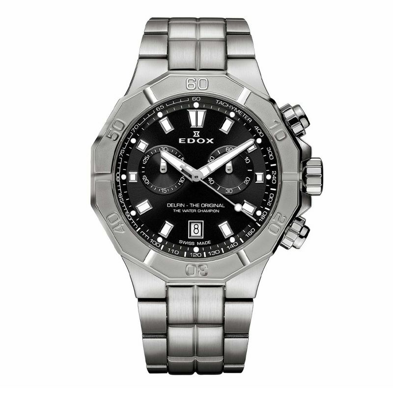 EDOX DELFIN THE ORIGINAL CHRONOGRAPH エドックス デルフィン  