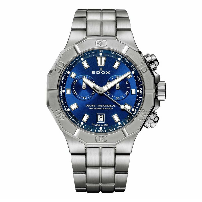 EDOX DELFIN THE ORIGINAL CHRONOGRAPH エドックス デルフィン  