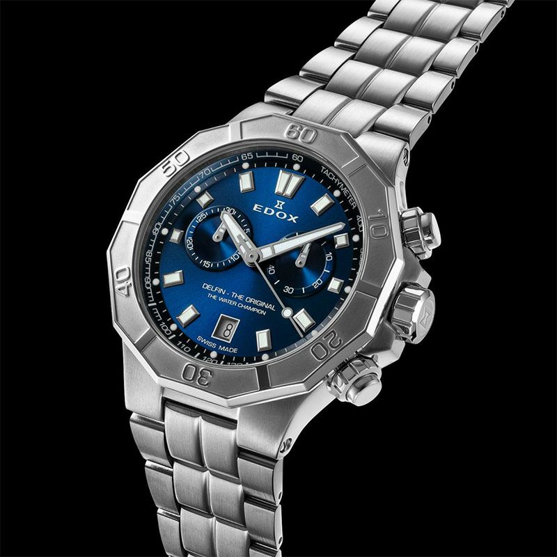 EDOX DELFIN THE ORIGINAL CHRONOGRAPH エドックス デルフィン 