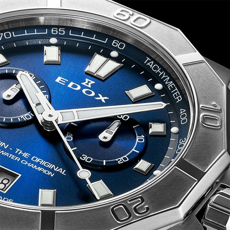 EDOX DELFIN THE ORIGINAL CHRONOGRAPH エドックス デルフィン 