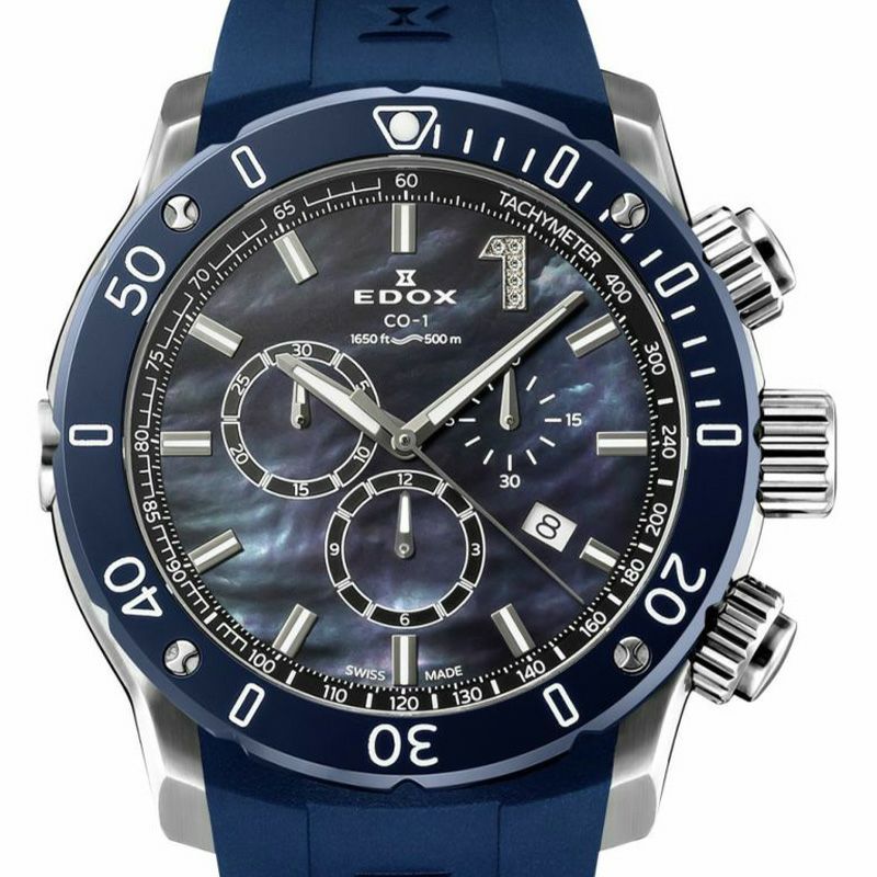EDOX エドックス クロノオフショア 1 クロノグラフ 10221メンズ - 時計