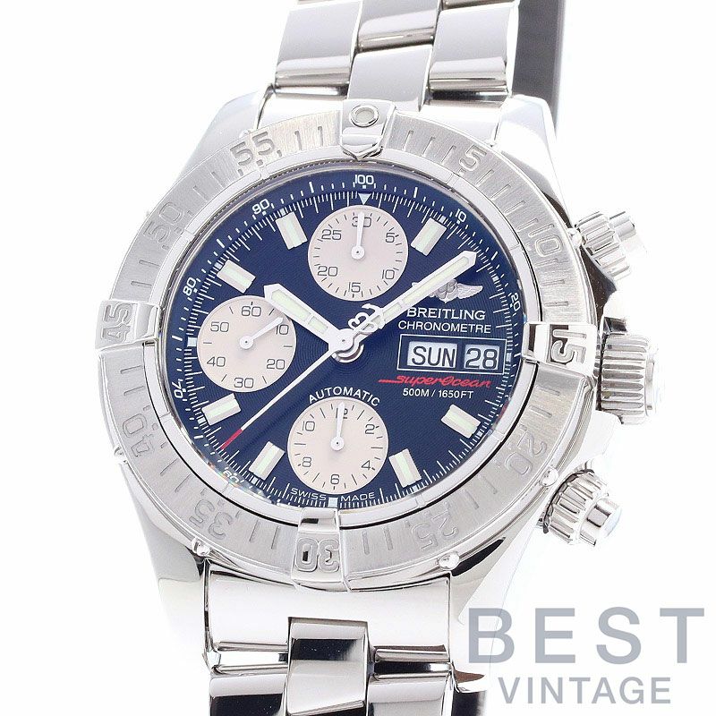 中古】BREITLING CHRONO SUPEROCEAN ブライトリング クロノスーパー 