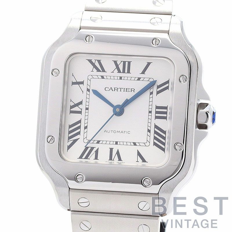 【中古】CARTIER SANTOS DE CARTIER MEDIUM MODEL <br>カルティエ サントス ドゥ カルティエ MM <br>WSSA0010
