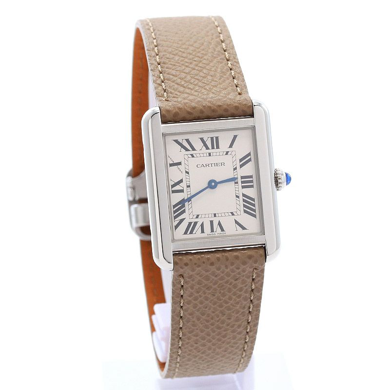 【中古】CARTIER TANK SOLO WATCH SMALL MODEL <br>カルティエ タンク ソロ ウォッチ SM <br>W5200005