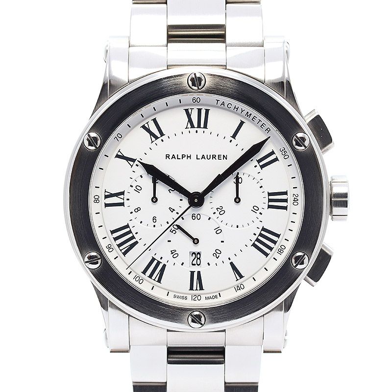 中古】RALPH LAUREN SPORTING CHRONOGRAPH ラルフ・ローレン スポーティング クロノグラフ  RLR0230001(K02300)｜ヴィンテージブランド｜時計・腕時計の通販サイトBEST ISHIDA（正規・中古販売店）