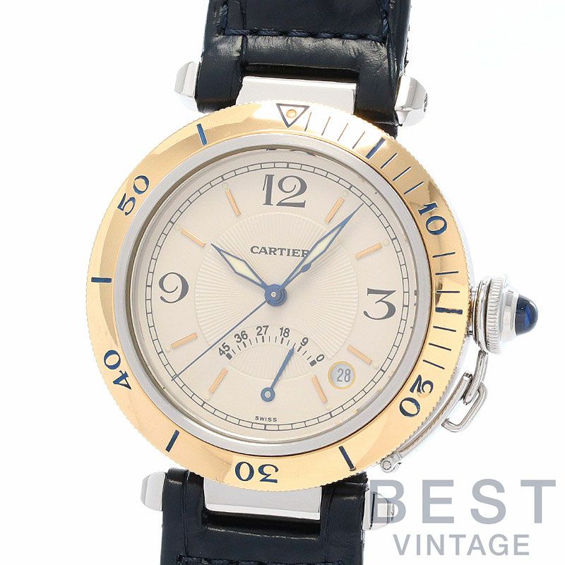 中古】CARTIER PASHA DE CARTIER PLONGEUR POWER RESERVE 38MM カルティエ パシャ ドゥ カルティエ  38MM パワーリザーブ W3101255｜ヴィンテージブランド｜時計・腕時計の通販サイトBEST ISHIDA（正規・中古販売店）