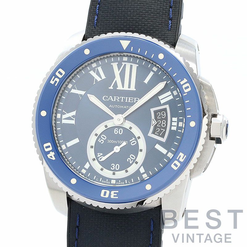 中古】CARTIER CALIBRE DE CARTIER DIVER カルティエ カリブル ドゥ