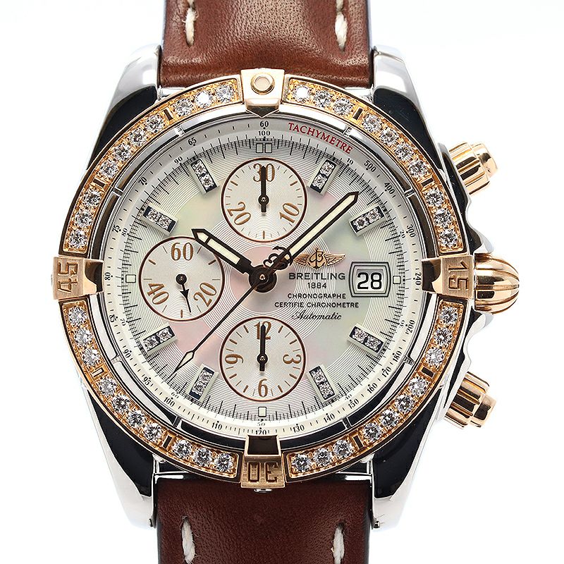 【中古】BREITLING CHRONOMAT EVOLUTION ブライトリング クロノマット エボリューション C1335653/A647/437X/A20BA.1 (C156A74KBA)