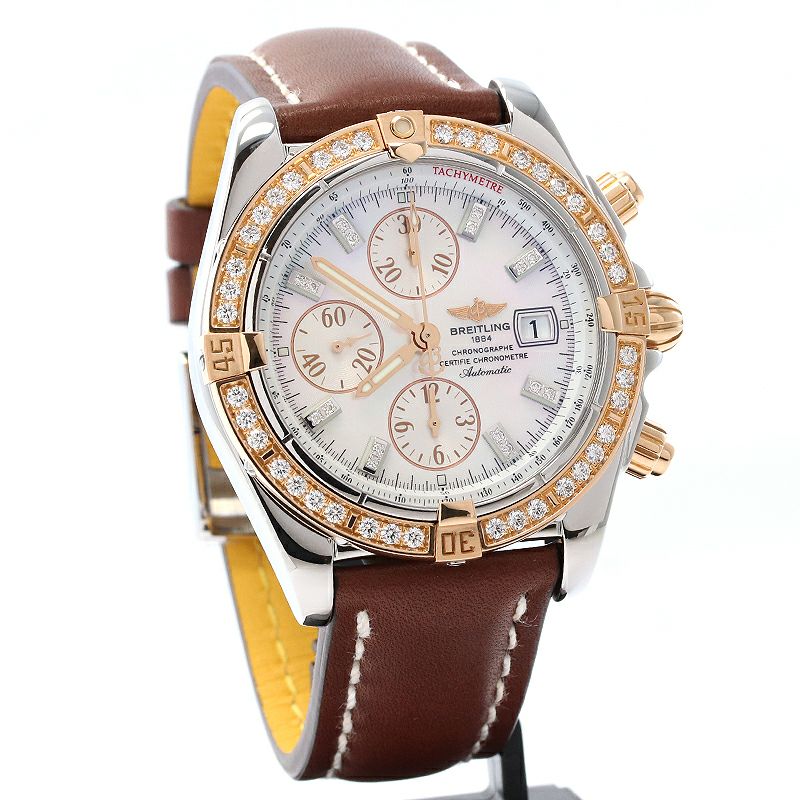 【中古】BREITLING CHRONOMAT EVOLUTION ブライトリング クロノマット エボリューション C1335653/A647/437X/A20BA.1 (C156A74KBA)