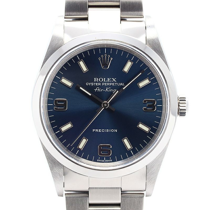 【中古】ROLEX OYSTER PERPETUAL AIR KING <br>ロレックス オイスターパーペチュアル エアキング <br>14000M