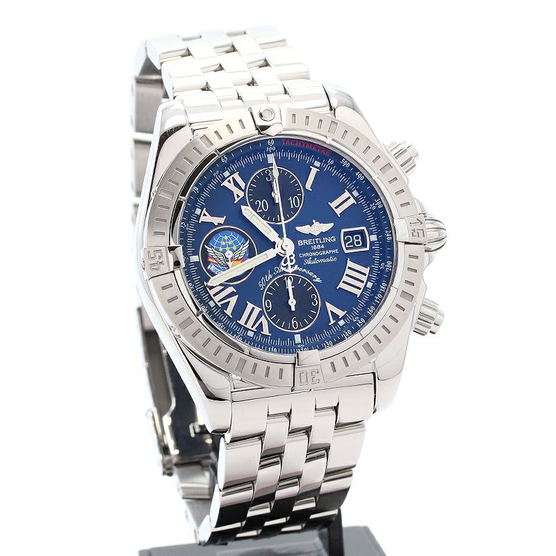 中古】BREITLING CHRINOMAT EVOLUTION BLUE IMPULSE JAPAN LMITED ...