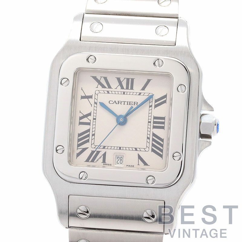 中古】CARTIER SANTOS DE CARTIER GALBEE WATCH LARGE MODEL カルティエ サントスガルベ LM  W20060D6｜ヴィンテージブランド｜時計・腕時計の通販サイトBEST ISHIDA（正規・中古販売店）