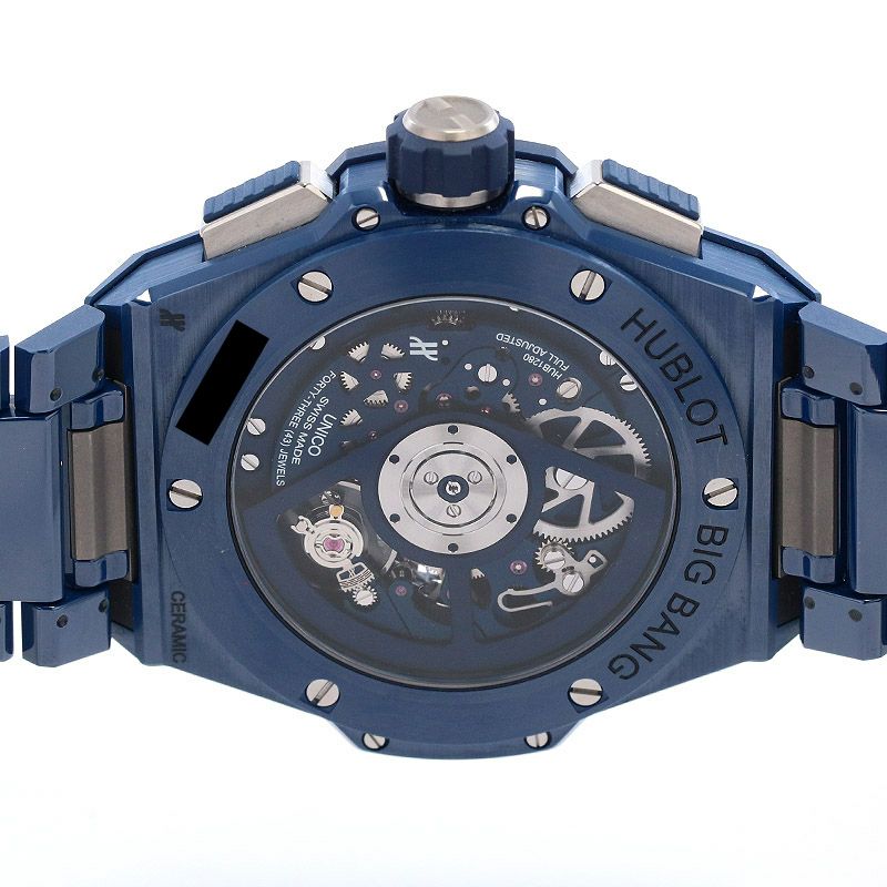 【中古】HUBLOT BIG BANG INTEGRATED BLUE CERAMIC ウブロ ビッグ バン インテグレーテッド ブルーセラミック 451.EX.5123.EX