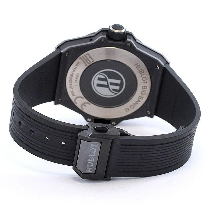 【中古】HUBLOT BIG BANG e UEFA EURO 2020 BLACK CERAMIC ウブロ ビッグ バン e UEFA EURO 2020 ブラックセラミック 440.CI.1100.RX