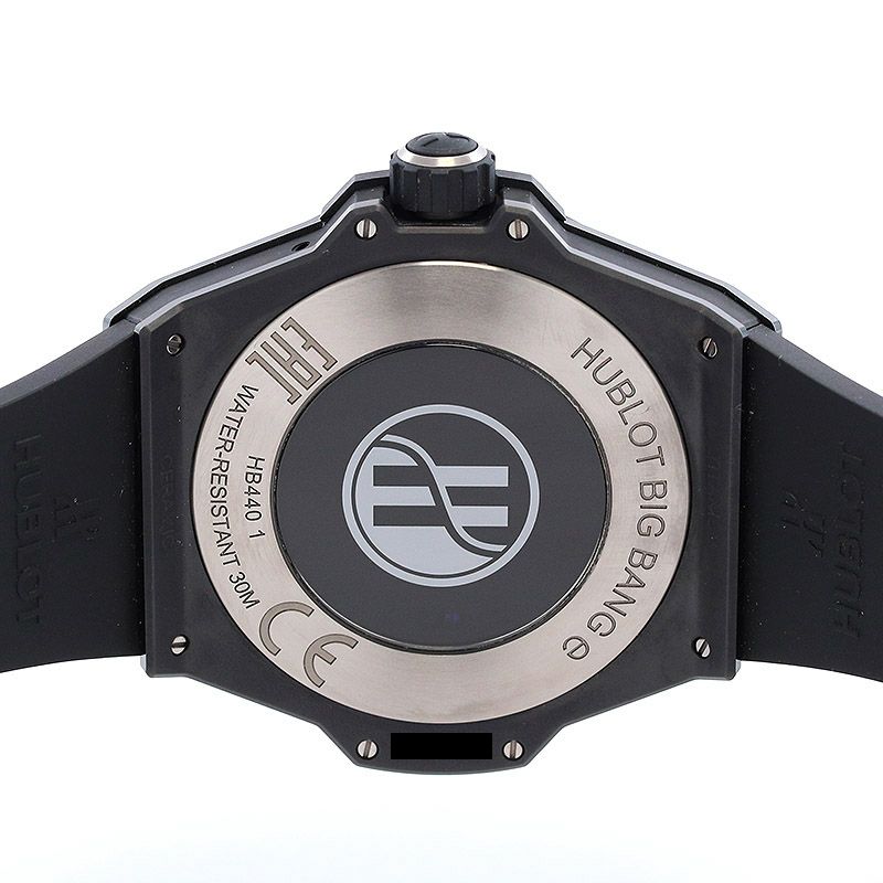 【中古】HUBLOT BIG BANG e UEFA EURO 2020 BLACK CERAMIC ウブロ ビッグ バン e UEFA EURO 2020 ブラックセラミック 440.CI.1100.RX