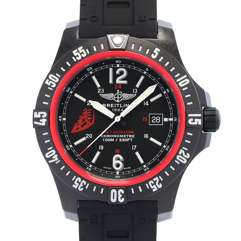 中古】BREITLING COLT SKYRACER TEAM YOSHI MUROYA ブライトリング 