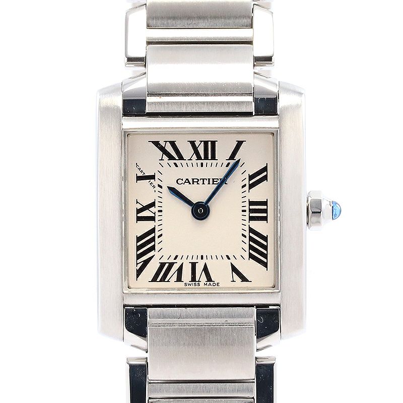 【中古】CARTIER TANK FRANCAISE SMALL MODELカルティエ タンク フランセーズ ウォッチ SM / タンクフランセーズSMW51008Q3