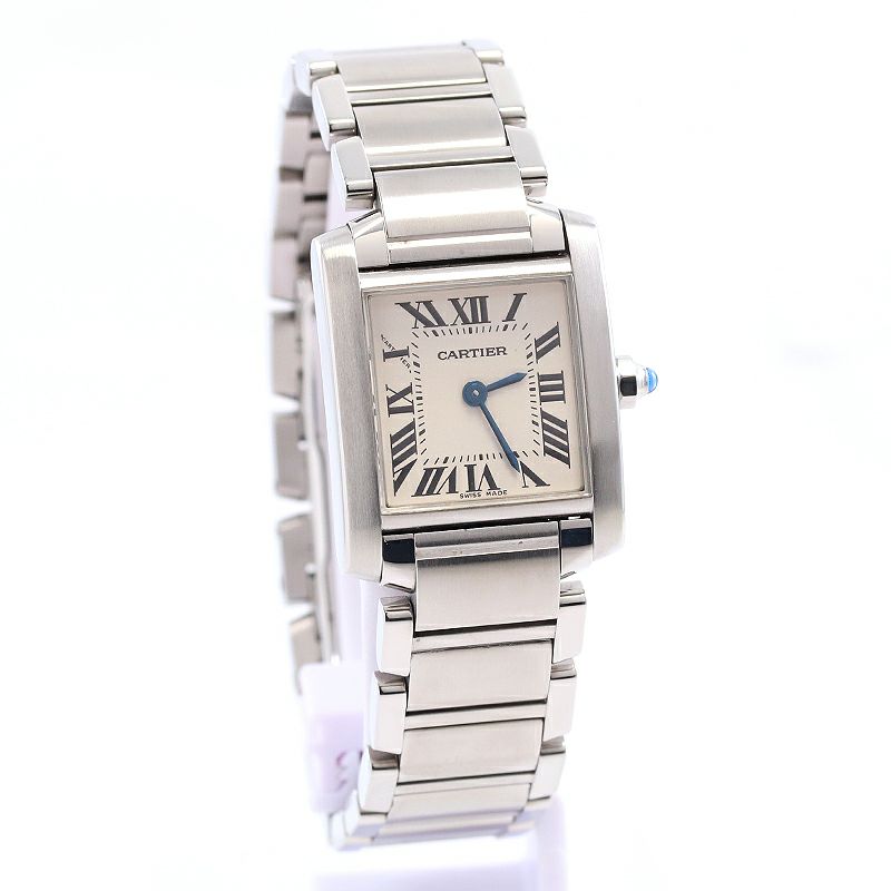 【中古】CARTIER TANK FRANCAISE SMALL MODELカルティエ タンク フランセーズ ウォッチ SM / タンクフランセーズSMW51008Q3